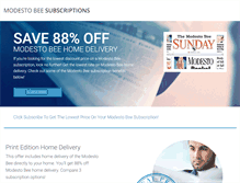 Tablet Screenshot of modestobeesubscription.com